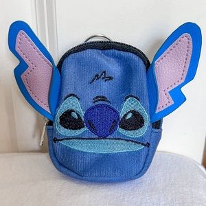Disney Lilo and Stitch Mini Stitch Keychain Zip Pouch